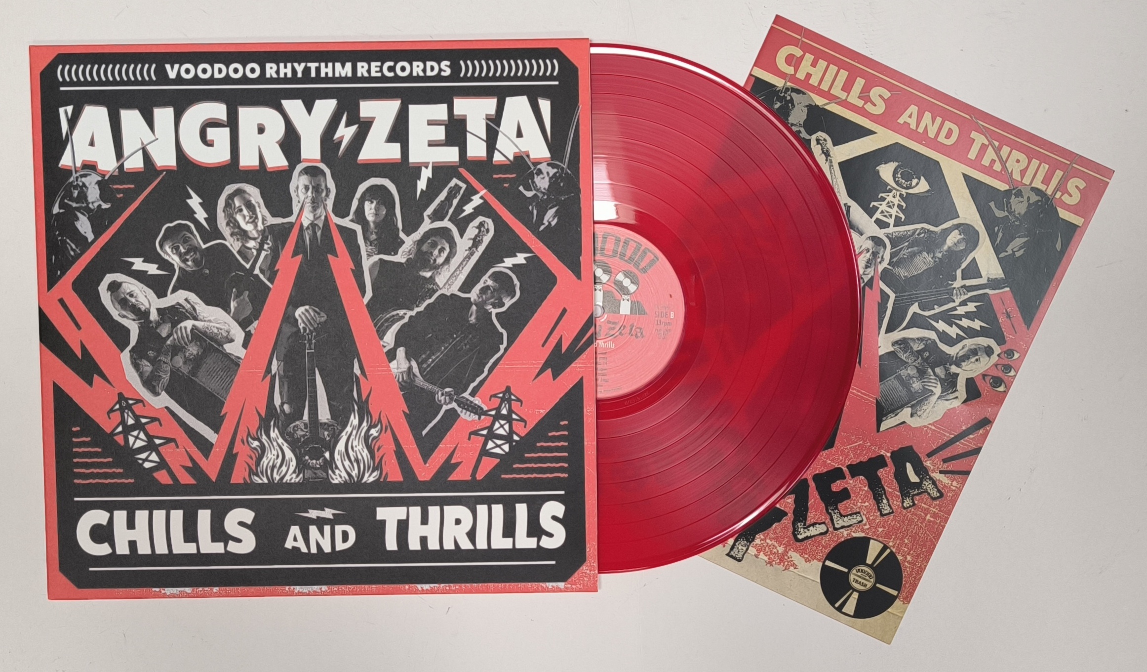 ANGRY ZETA - RED VINYL