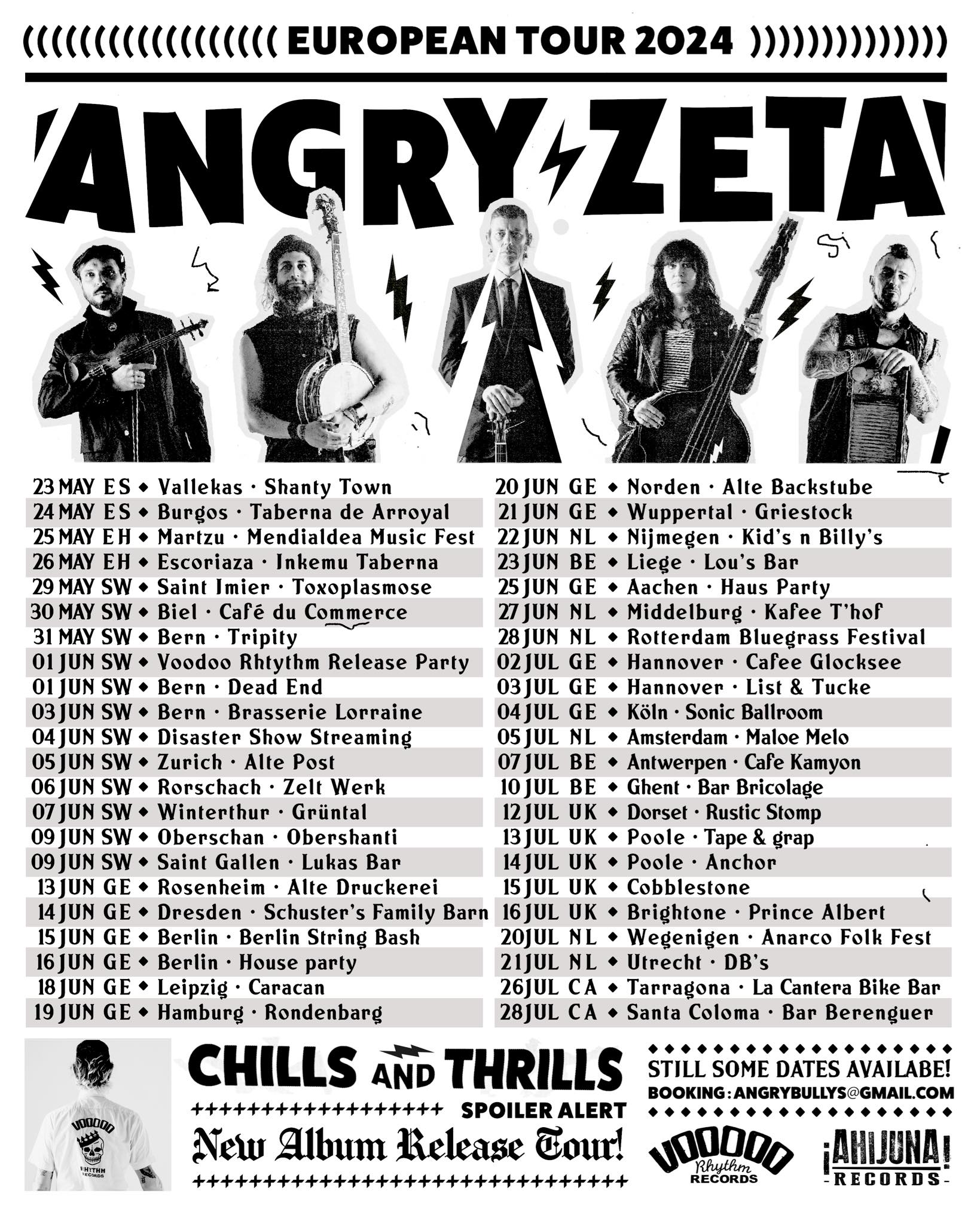 ANGRY ZETA TOURPOSTER 2024