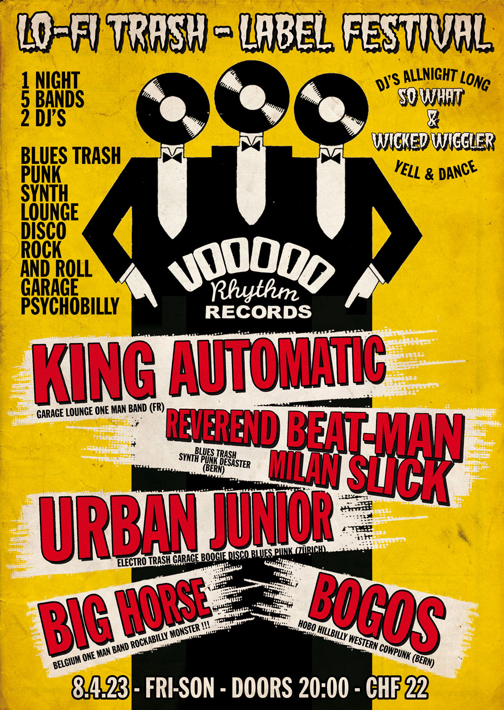 VOODOO RHYTHM POSTER SMALL