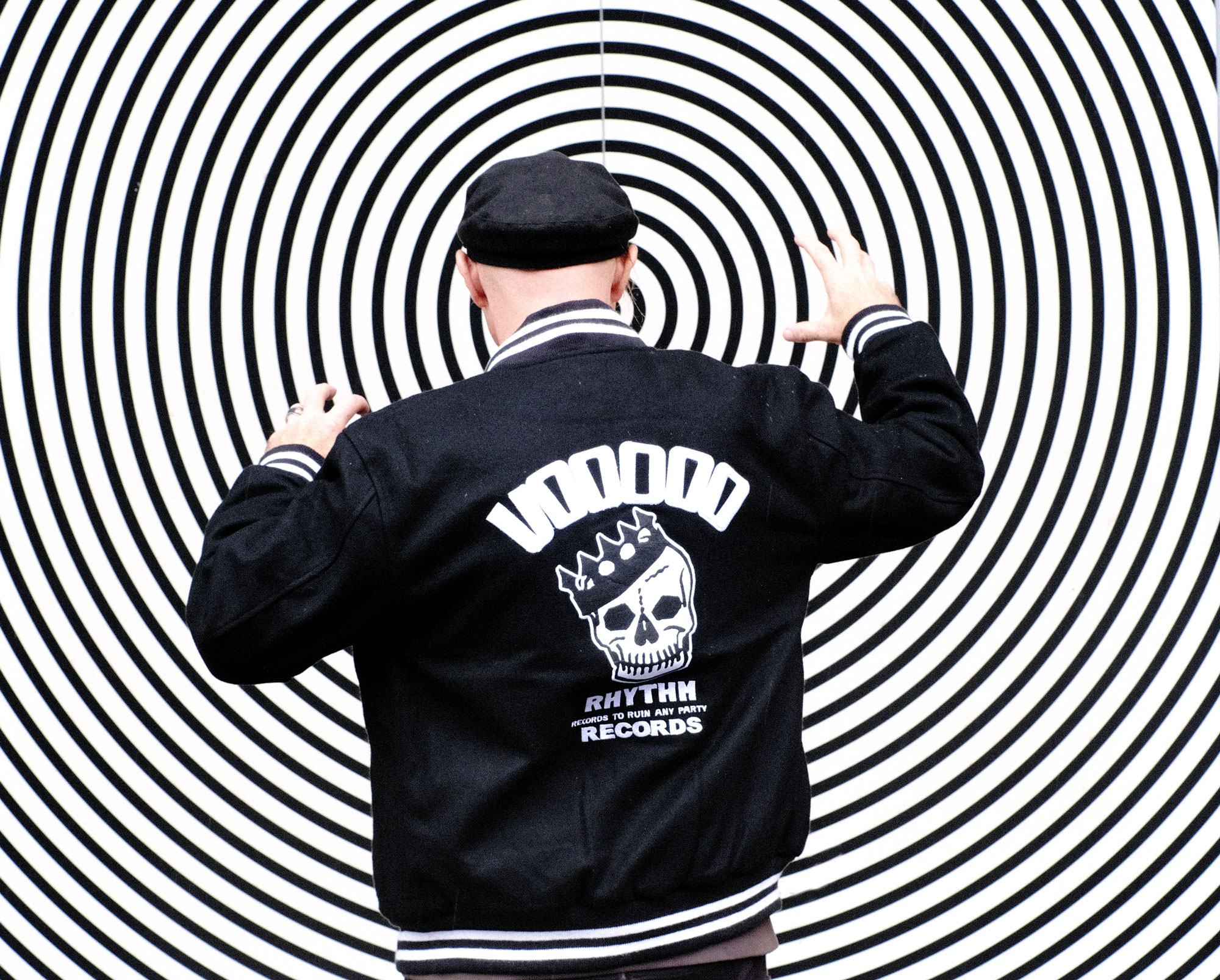 voodoo rhythm baseball jacket